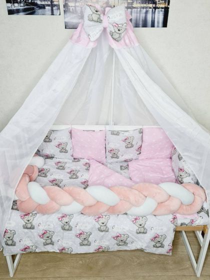 ❤ Набір з косою на 2 боки Bonna. Принт - Girl з зірками на рожевому (#76332213) ✓ Anna Konvert 2