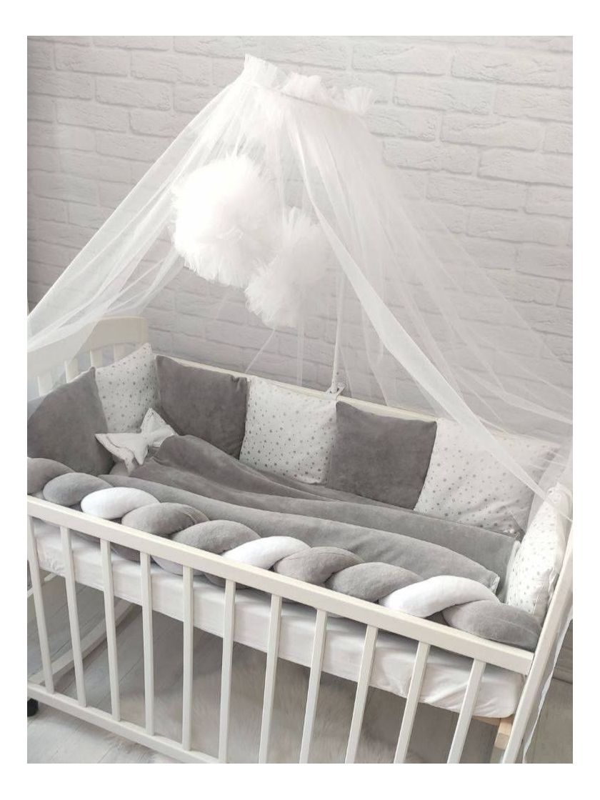 ❤ Набір велюровий з шатром Elliz. Принт - Сірий (#96520061) ✓ Anna Konvert