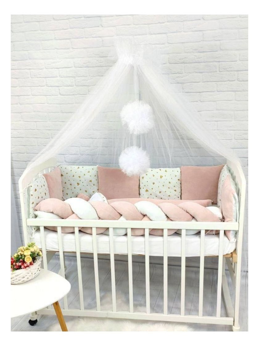 ❤ Набір велюровий з шатром Elliz. Принт - Пудровий (#9646986) ✓ Anna Konvert