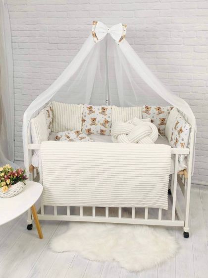 ❤ Набір коса Шиншила Elliz. Колір - Молочний з Тедді (#81534862) ✓ Anna Konvert 2