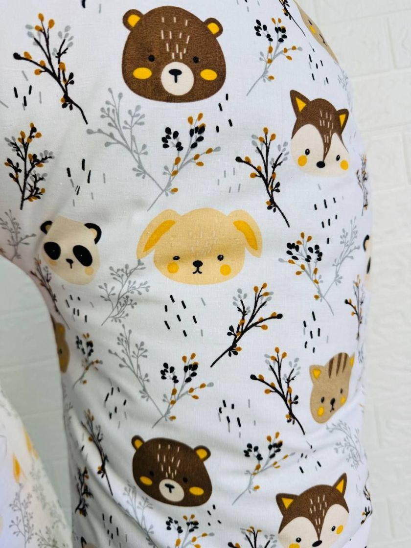 ❤ Подушка для вагітних. Принт - Звірі беж з гілочками (#45556384) ✓ Anna Konvert