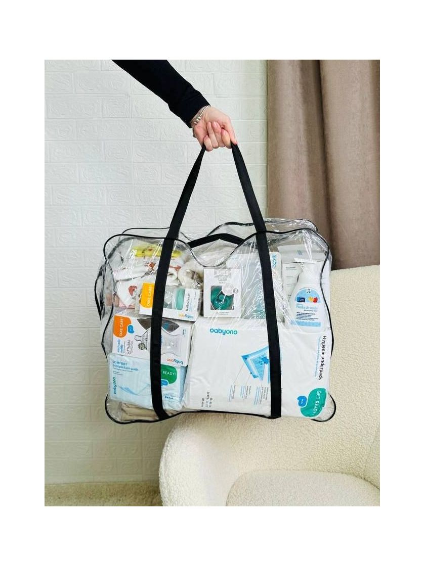 ❤ Сумка у пологовий, набір 3 шт, XL55×44см, L46×33см, S32×22см. Колір - Червоний (#61573713) ✓ Anna Konvert