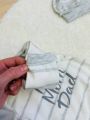 ❤ Комплект 3ка з боді, рубчик принт, Ромашка. Принт - Сірий в смужку I love mom,Dad. Розмір - 56-62 (#89489255) ✓ Anna Konvert
