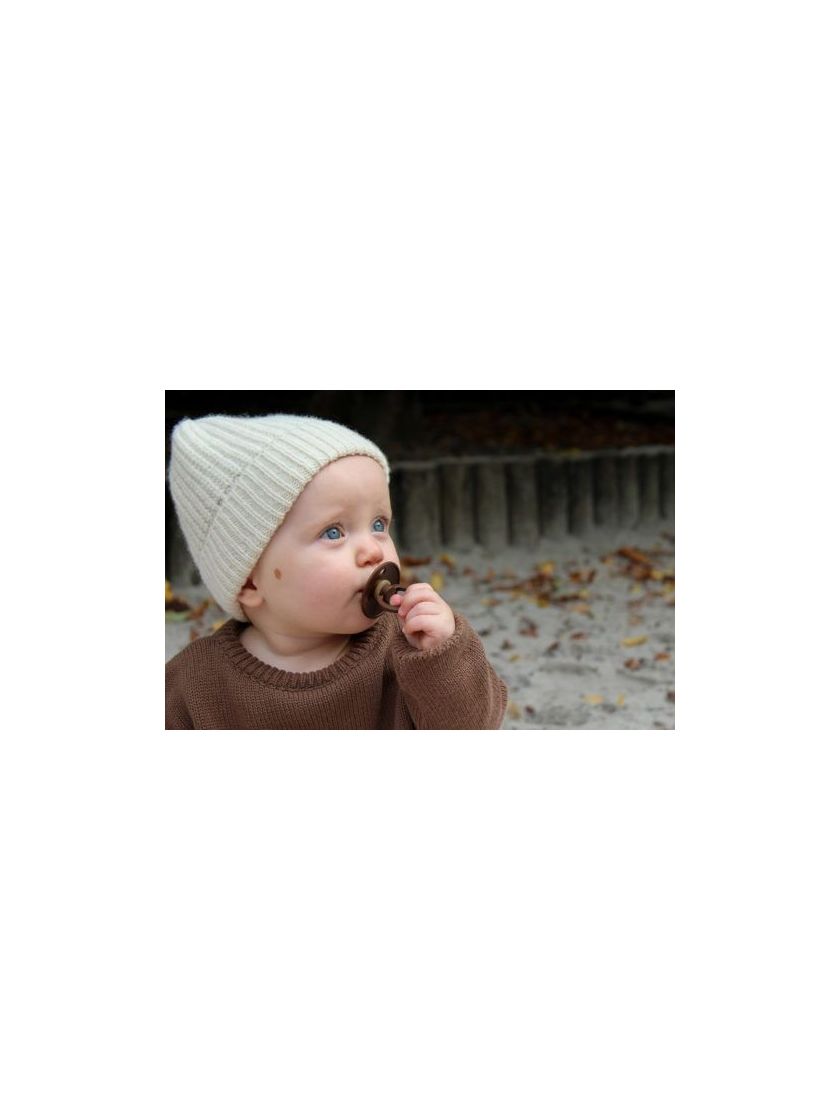 ❤ Соска пустушка BIBS Colour Latex Round (кругла). Колір - Dark Oak. Розмір - 0-6 міс (#60781641) ✓ Anna Konvert