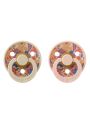 ❤ Пустушка BIBS x Liberty Colour Latex Round (кругла), 2 в упаковці, 0-6 міс. Колір - June Blossom / Blush Mix (#23029999) ✓ Ann