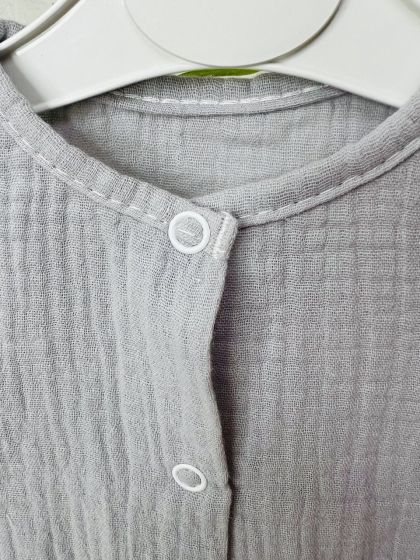 ❤ Чоловічок-пісочник мусліновий. Колір - Сірий. Розмір - 56см (#4506257) ✓ Anna Konvert 2