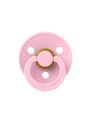 ❤ Соска пустушка BIBS Colour Latex Round (кругла). Колір - Baby Pink. Розмір - 6-18 міс (#50500080) ✓ Anna Konvert