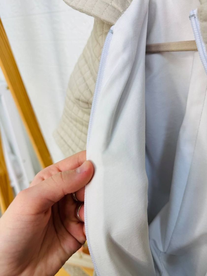 ❤ Комбінезон на виписку з шапочкою в квадратик, Розмір 0-4 міс. Колір - Капучино (#77576667) ✓ Anna Konvert