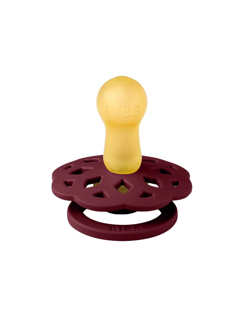 ❤ Соска пустушка BIBS Pacifier Boheme Latex Size 1, 0-6 міс. Колір - Elderberry (#60747514) ✓ Anna Konvert