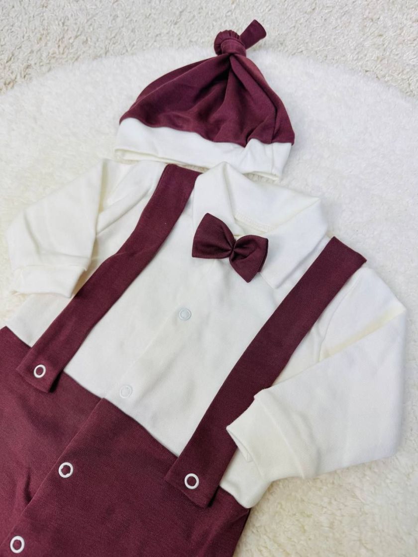 ❤ Чоловічок джентельмен з шапочкою. Колір - Шоколад. Розмір - 62см (#6996278) ✓ Anna Konvert