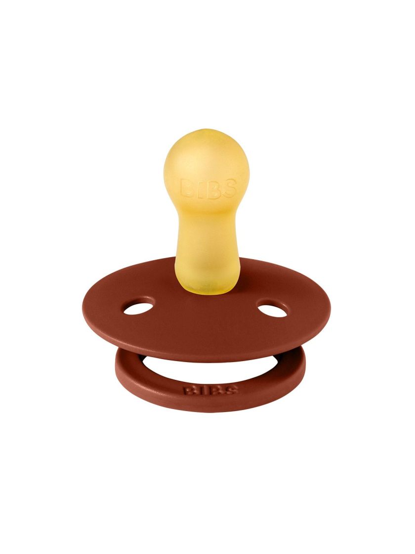 ❤ Соска пустушка BIBS Colour Latex Round (кругла). Колір - Rust. Розмір - 6-18 міс (#26338219) ✓ Anna Konvert