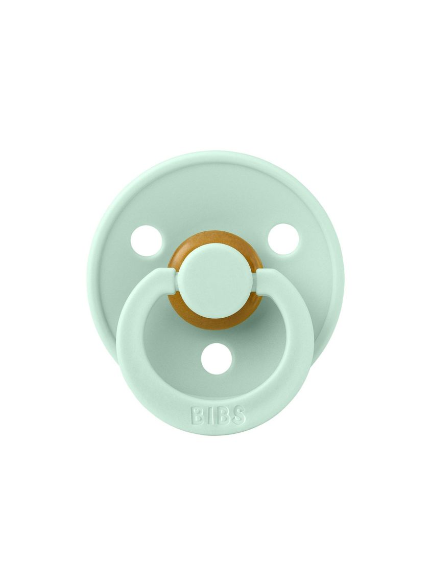 ❤ Соска пустушка BIBS Colour Latex Round (кругла). Колір - Nordic Mint. Розмір - 0-6 міс (#84236148) ✓ Anna Konvert
