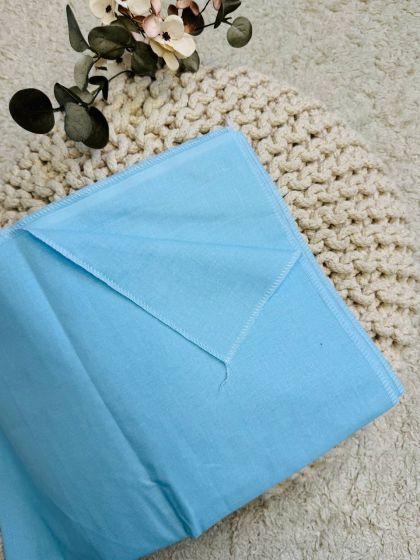 ❤ Пелюшки Ситцеві 85 см на 105 см. Принт - Блакитний однотон (#70229193) ✓ Anna Konvert 2