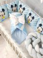❤ Набір у ліжко з косою "Принт" Elliz. Колір - Міккі блакитний (#30235343) ✓ Anna Konvert