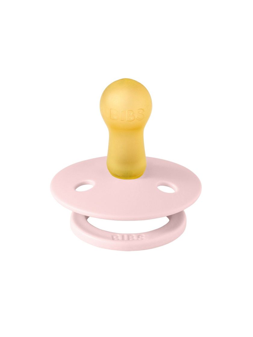 ❤ Соска пустушка BIBS Colour Latex Round (кругла). Колір - Blossom. Розмір - 6-18 міс (#46919630) ✓ Anna Konvert