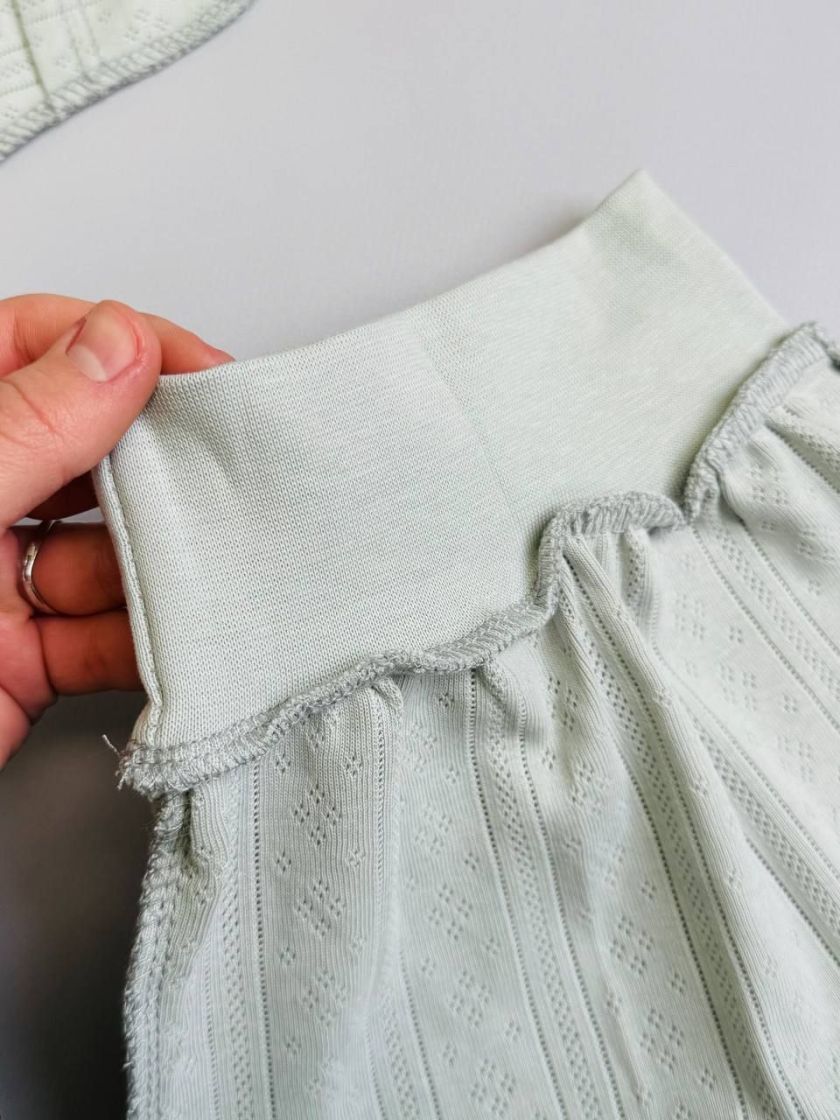 ❤ Комплект 3ка з сорочкою з перфорацією, 56-62р. Колір - Сірий (#95002142) ✓ Anna Konvert