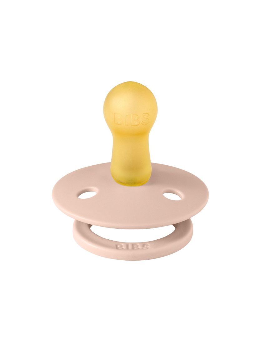 ❤ Соска пустушка BIBS Colour Latex Round (кругла). Колір - Blush. Розмір - 6-18 міс (#56194814) ✓ Anna Konvert