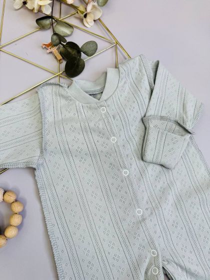 ❤ Чоловічок з перфорацією. Колір - Сірий. Розмір - 62-68р (#65915137) ✓ Anna Konvert 2