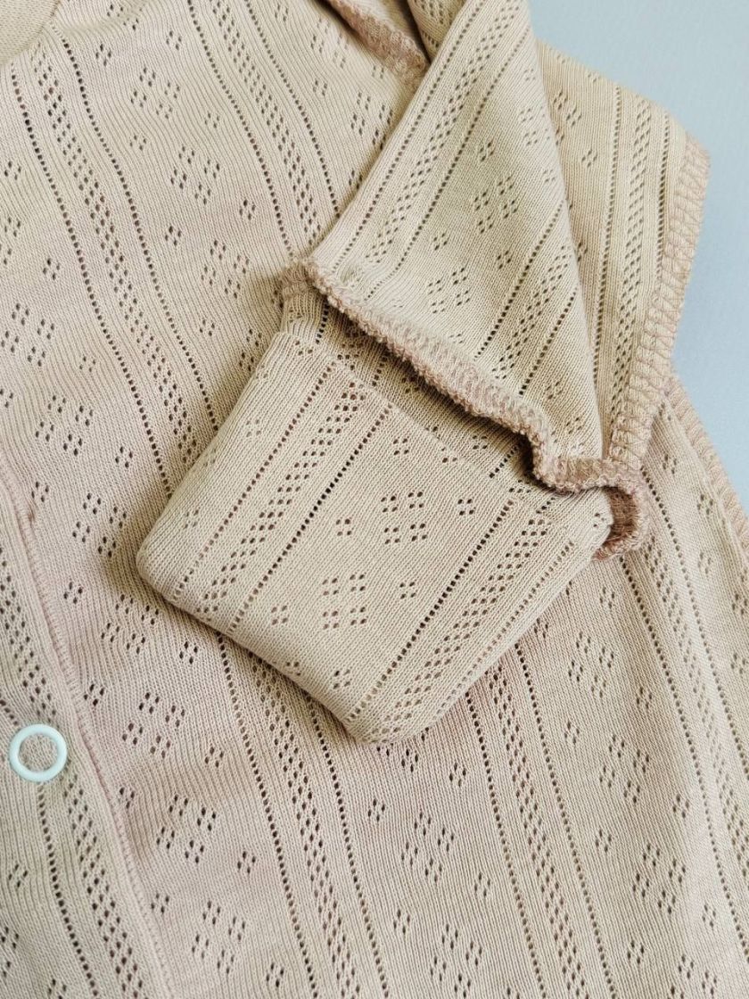 ❤ Чоловічок з перфорацією. Колір - Пудровий. Розмір - 62-68р (#12886387) ✓ Anna Konvert