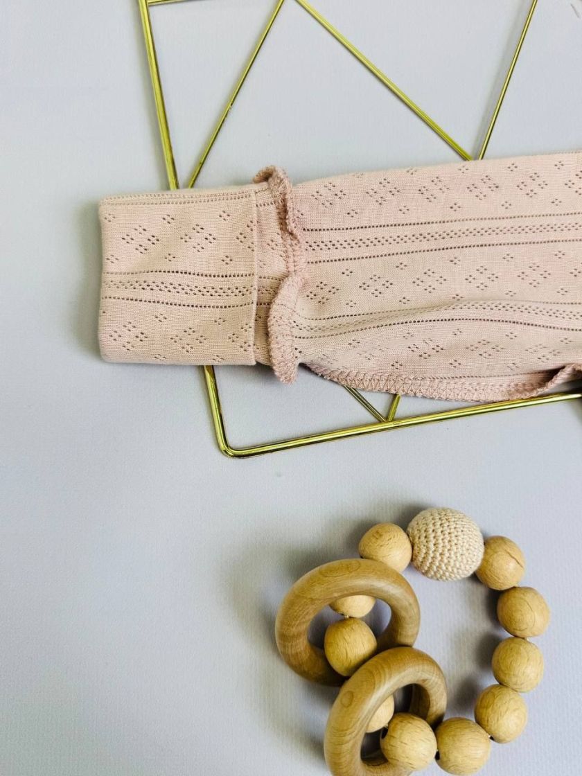 ❤ Чоловічок з перфорацією. Колір - Пудровий. Розмір - 62-68р (#12886387) ✓ Anna Konvert