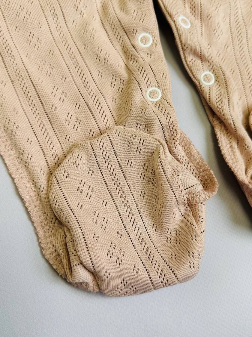 ❤ Чоловічок з перфорацією. Колір - Пудровий. Розмір - 62-68р (#12886387) ✓ Anna Konvert