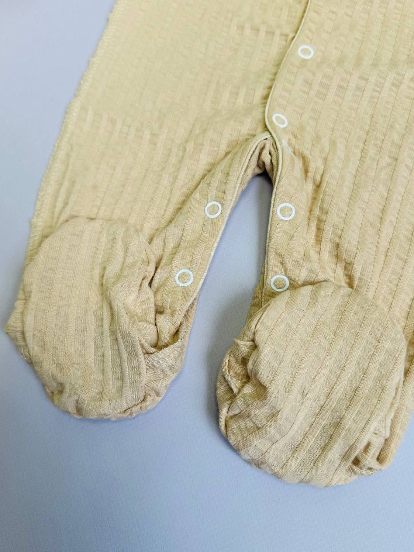 ❤ Чоловічок з перфорацією. Колір - Бежевий Жокард. Розмір - 56-62р (#98978305) ✓ Anna Konvert