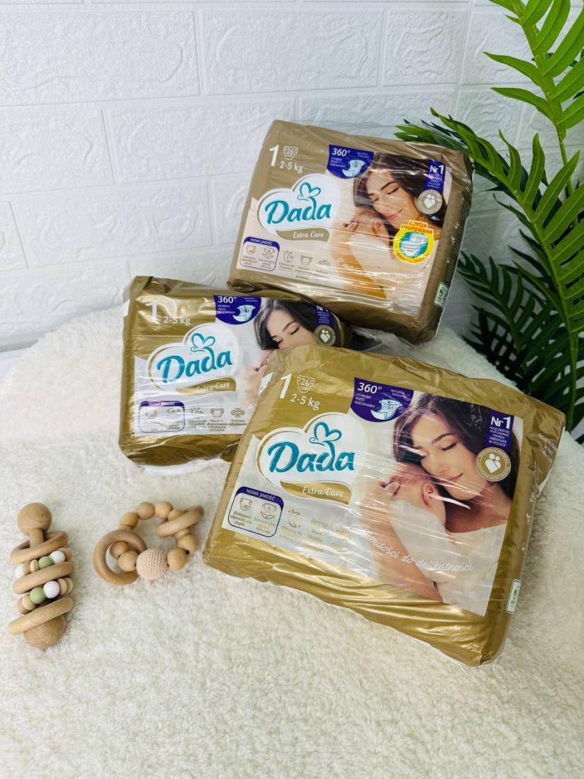 ❤ Підгузки Dada, 1р (2-5кг), 26шт в упаковці (#1000001) ✓ Anna Konvert