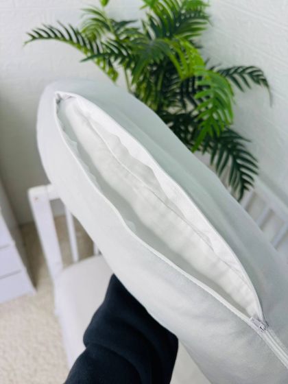 ❤ Подушка для годування, подушка у чохлі-з'ємний. Принт - Сірий однотон (#51379413) ✓ Anna Konvert 2