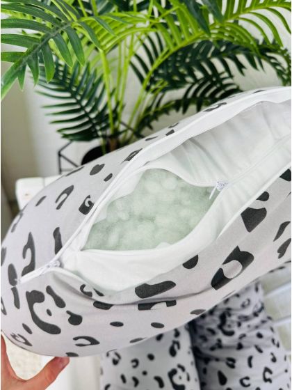 ❤ Подушка для вагітних. Принт - Лео на світло - сірому (#93920685) ✓ Anna Konvert 2