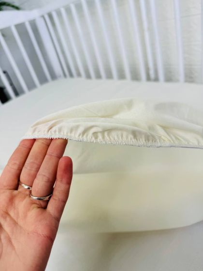 ❤ Простирадло у ліжко бязеве, на матрац 120 на 60см. Принт - Айворі однотон (#35812592) ✓ Anna Konvert 2