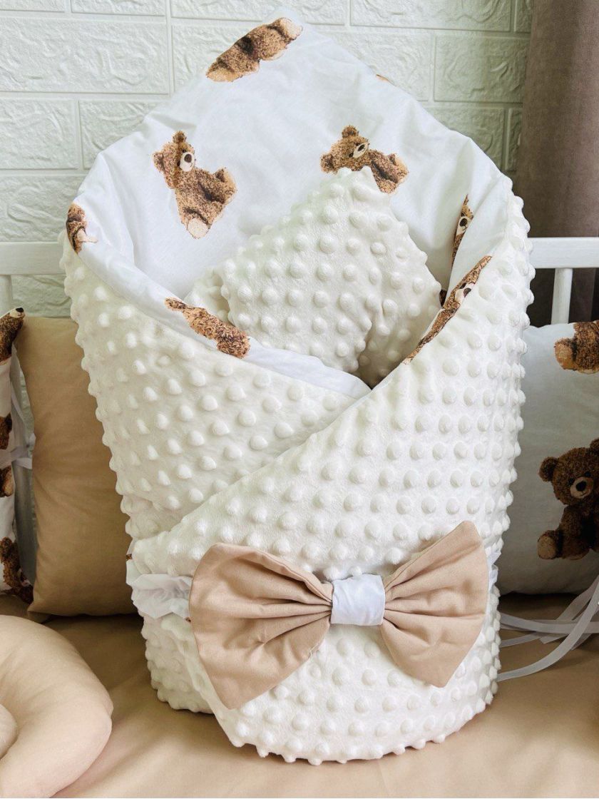 ❤ Набір з подушками на 4 боки Стандартний. Колір - Ведмедики Тедді шоколадні великі (#5291473) ✓ Anna Konvert