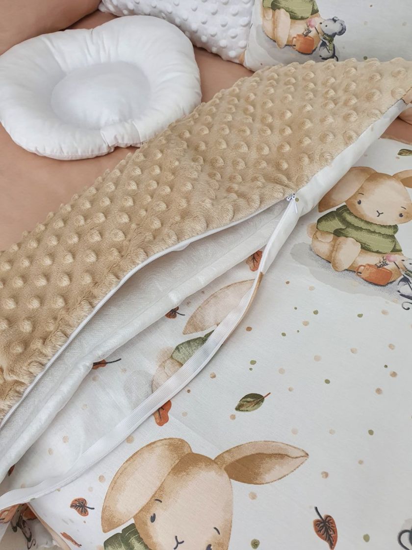 ❤ Набір з подушками на 4 боки Стандартний. Колір - Зайки великі бежеві (#81752433) ✓ Anna Konvert