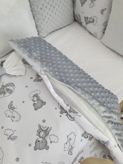 ❤ Набір з подушками на 4 боки Стандартний. Колір - Ведмедик на веселці сірий (#52797747) ✓ Anna Konvert 2