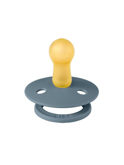 ❤ Соска пустушка BIBS Colour Latex Round (кругла). Колір - Petrol. Розмір - 0-6 міс (#100260) ✓ Anna Konvert 2