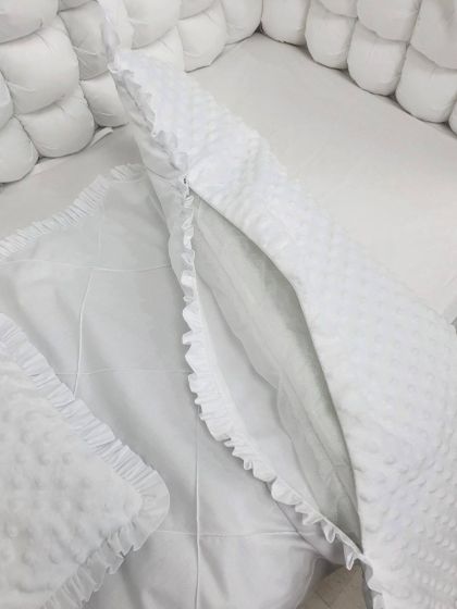 ❤ Набір з суцільними бортиками "Бомбон". Колір - Білі бомбони (#23512171) ✓ Anna Konvert 2