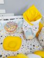 ❤ Набір "Бавовняний" з косою на 4 ту сторону. Колір - Левенна місяці, жовтий (#10901352) ✓ Anna Konvert